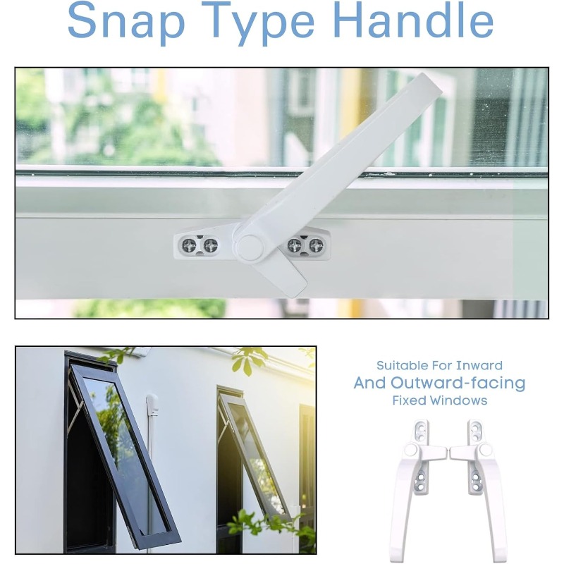 Glass Window Lock Handle 2Pcs  - Glass Door Hinge ulasan dan harga