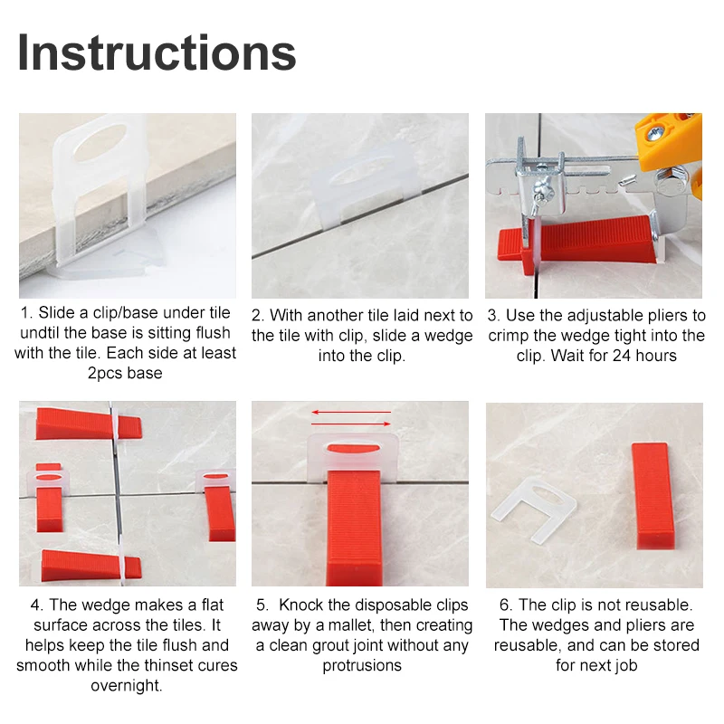 100pcs Ceramic Tile Leveling S - Ceramic Tile Floor ulasan dan harga