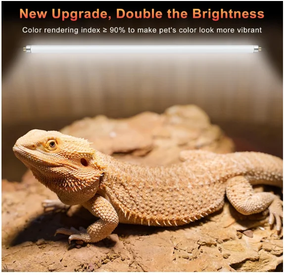 2 Pack 8W T5 UVB 10.0 Reptile  - Vitamin D3 Reptile ulasan dan harga