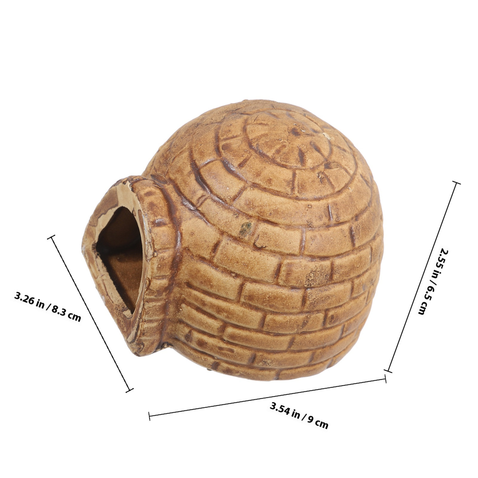 Premium Ceramic Aquarium Hideo - Hide Cave Ceramic ulasan dan harga