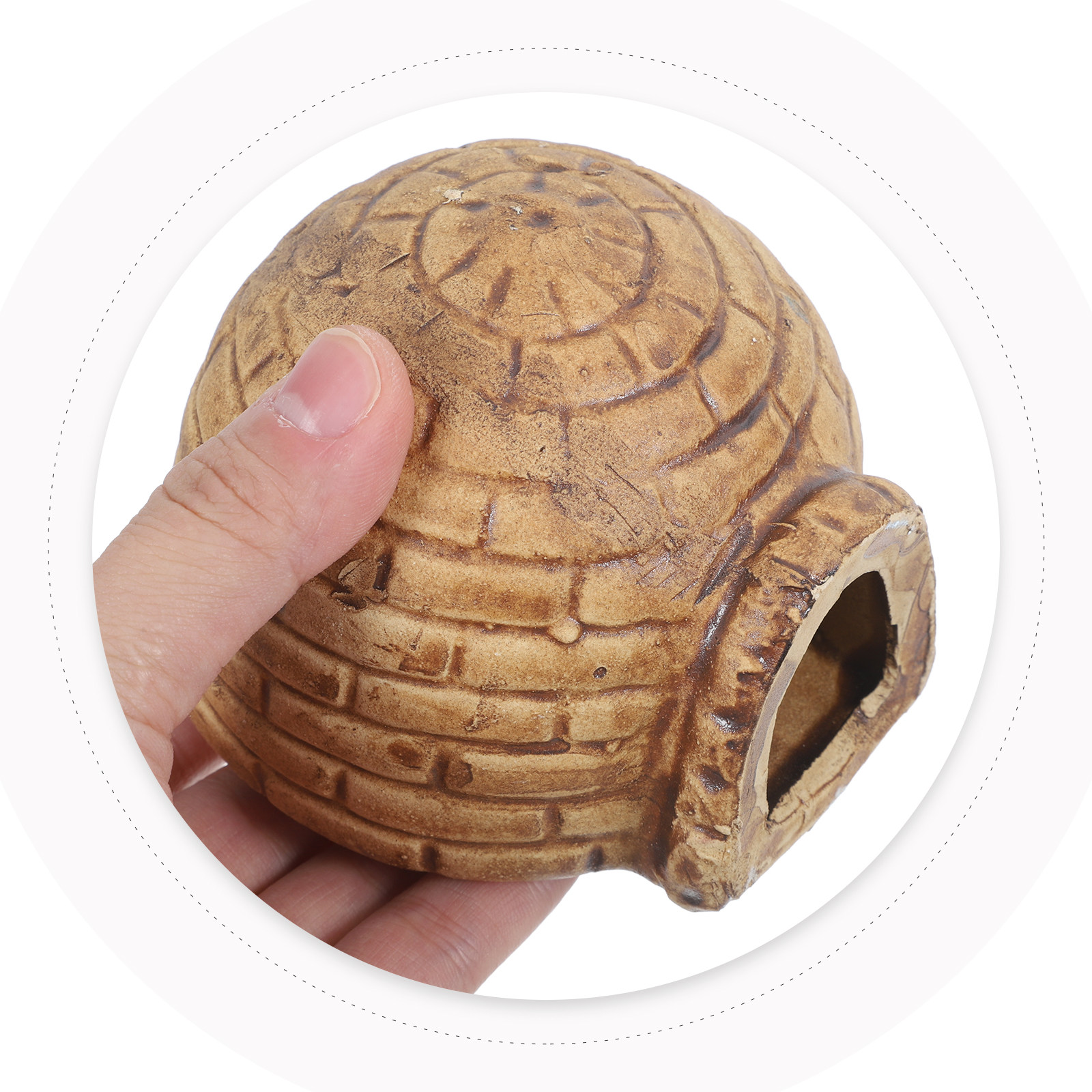 Premium Ceramic Aquarium Hideo - Hide Cave Ceramic ulasan dan harga