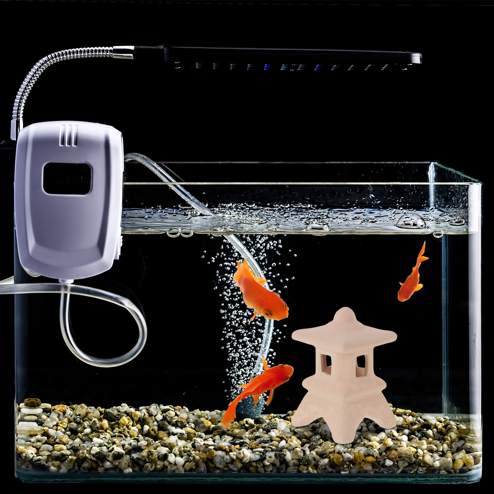 2Pcs Ceramic Aquarium Hide Fis - Hide Cave Ceramic ulasan dan harga