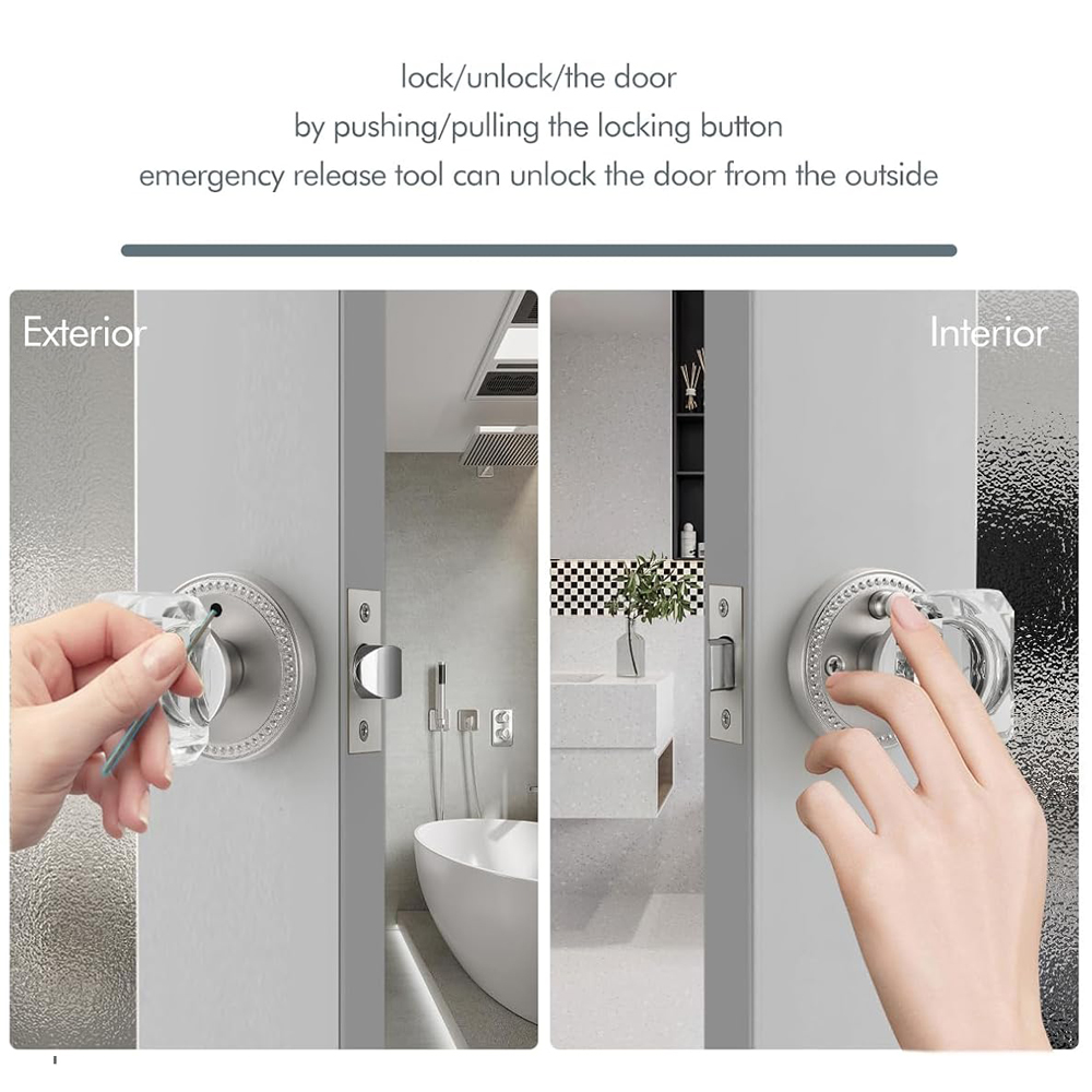 Brushed Crystal Door Handle, P - Glass Door Hinge ulasan dan harga